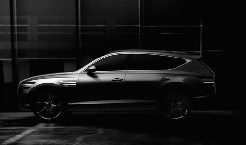 제네시스 GV80 정측면 외관 [제네시스 제공]